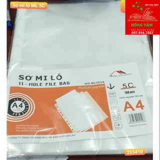 Sơ mi lỗ đựng tài liệu trung 5C