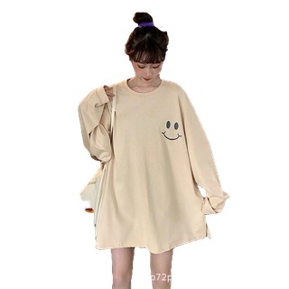 Áo phông, áo thun nam nữ form rộng tay DÀI Unisex MẶT CƯỜI Từ 50-70kg