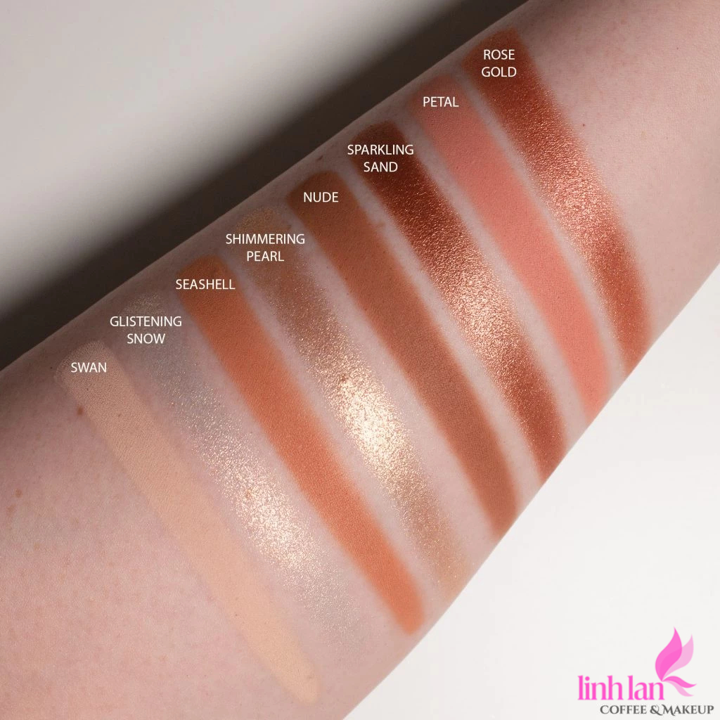 Bảng phấn mắt TooFaced Born This Way The Natural Nudes 16 ô cấp ẩm nhẹ giúp phấn trở nên mịn màng linhlanshop