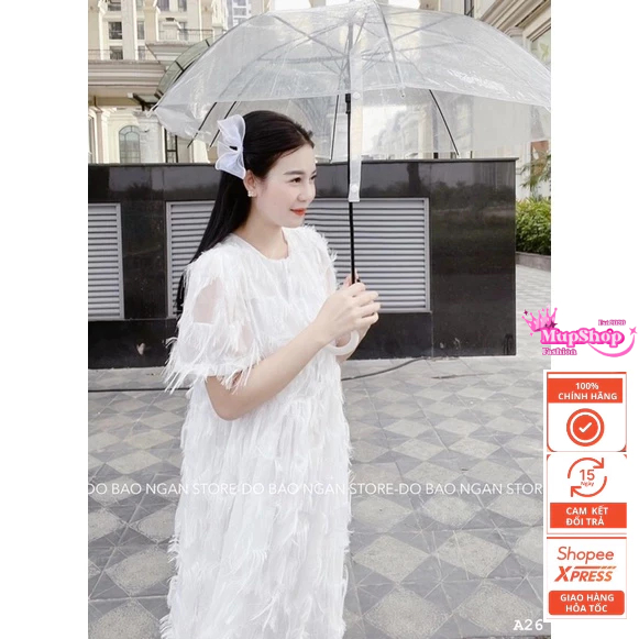 Váy bầu ren lông kết 2 lớp maxi Bigsize