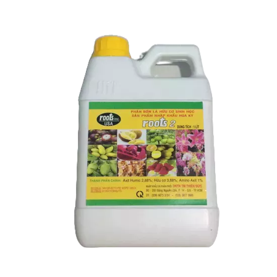 root 2 1 lít phát triển bộ rễ. Cải tạo đất giúp cây hấp thụ tối đa nước và dưỡng chất.