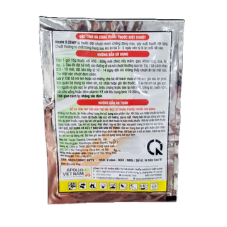 Diệt Chuột hiệu Hicate 15gr