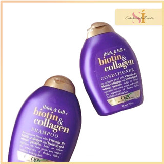 Bộ gội xả ogx biotin & collagen shampoo and conditioner 385ml x2