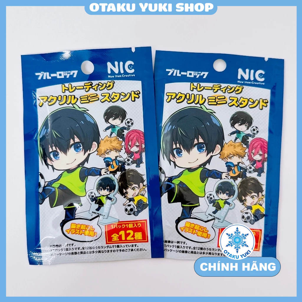 Pack Nhân Phẩm Acrylic Standee Blue Lock NIC
