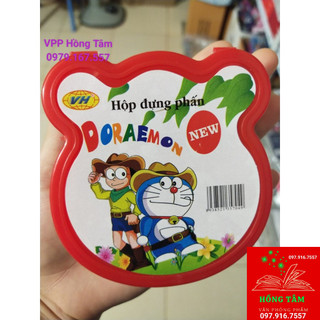 Hộp đựng phấn hình gấu kèm phấn+ giẻ lau