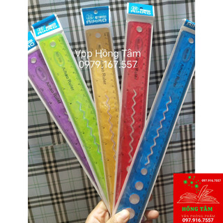 Thước dẻo 20cm có hình học