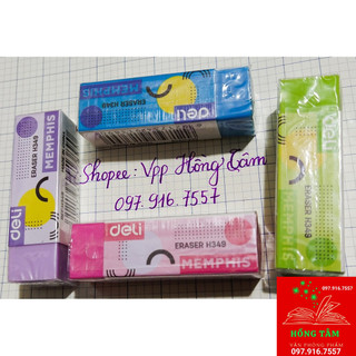 Tẩy chì, tẩy màu dài deli h349