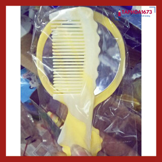 Gương và lược bé mini đẹp