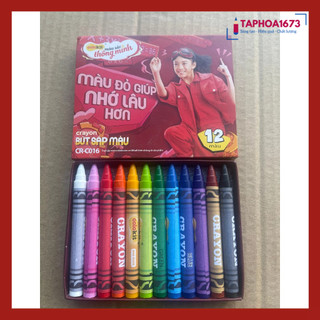 Bút sáp màu tl cr-c016 12 màu đẹp