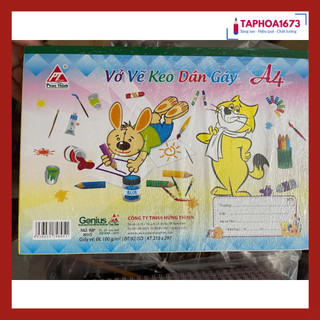 Vở Vẽ A4 Phúc Thịnh 20 Tờ Đẹp