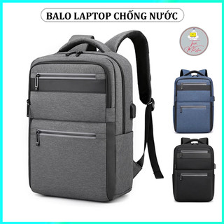 Balo Nam Thời Trang Chống Nước, Phù Hợp Đi Làm Công Sở, Đi Du Lịch, Đi Học, Ba Lô Công Sở Đựng Laptop 15.6inch