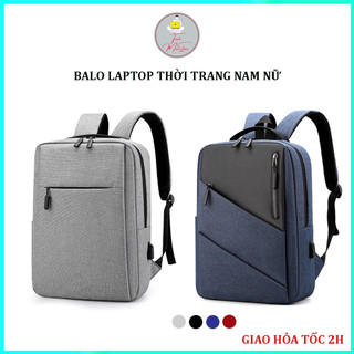 Balo Laptop Thời Trang Nam Nữ Phù Hợp Đi Học, Đi Làm Công Sở, Du Lịch, Có Ngăn Đựng Laptop 15.6inch Phong Cách Unisex