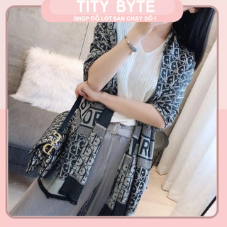 Khăn lụa chất satin hàng full box cao cấp