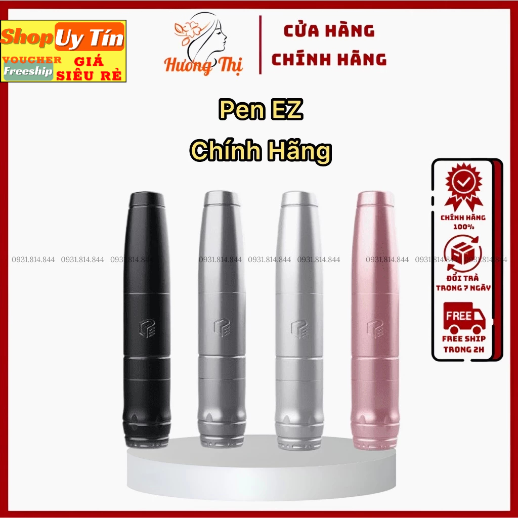 [Chính Hãng] Máy Pen EZ Defender 2-in-1 EZ TATTOO | Hương Thị Supply