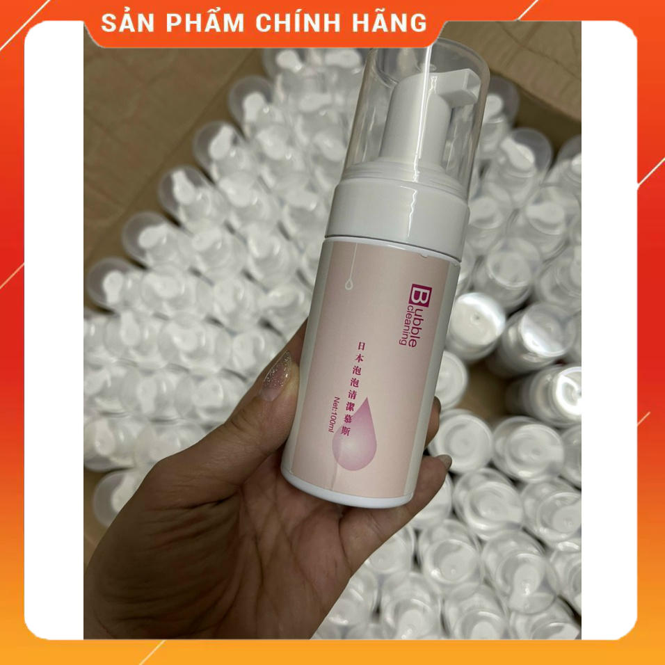 Nước vệ sinh rửa mi dung tích 60ml dạng bọt trước khi nối mi nhật bản giúp vệ sinh sạch keo mi