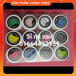 Set gel vẽ 12 màu chất gel đặc đẹp