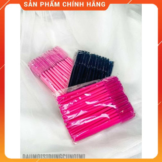 Chổi chải mi dễ dùng khi nối mi hoặc bạn có thể chải thường xuyên giúp mi ko bị rối vừa chải vừa . 1 túi 50c..