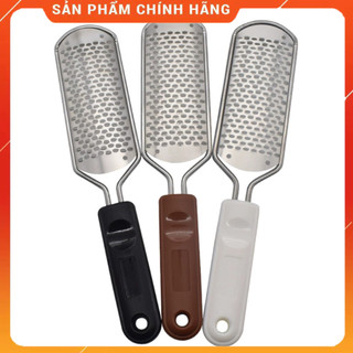 chà gót cầm tay inox và thép trắng.. tiện lợi chà da chết chân tay móng nail