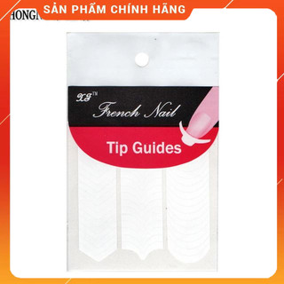 combo 10 túi Form dán french đầu móng để sơn tạo họa tiết