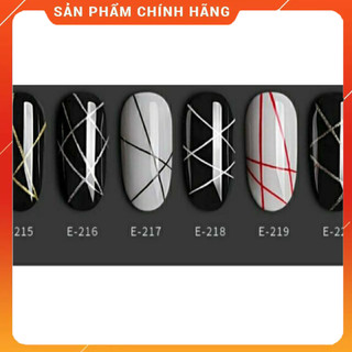 Cọ nét sơn gel thương hiệu nổi tiếng ko thể thiếu cho thợ móng sáng tạo họa tiết. 6 màu chất lượng