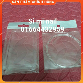 Miếng silicon chữ nhật và tròn để keo nối mi nối thuận tiện cực sang trọng giúp lấy nhanh mi nối..
