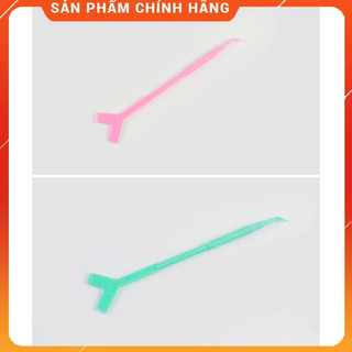 Que gẩy mi kèm lược gạt 2 trong 1 phết keo dán trục tách gỡ uốn mi không cộm dày chồng chéo không kết  dính