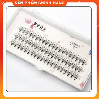 Lông mi giả mi chùm katun mẫu khay trắng mới cho bộ mi mắt cong vút đẹp với 1 trụ A quyến rũ