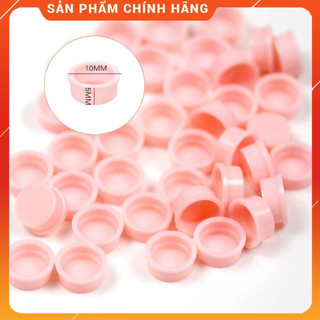 Nút để keo nối mi loại hồng để keo lâu khô hơn