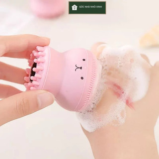 Cọ bạch tuộc, lược silicon rửa mặt và massage mặt