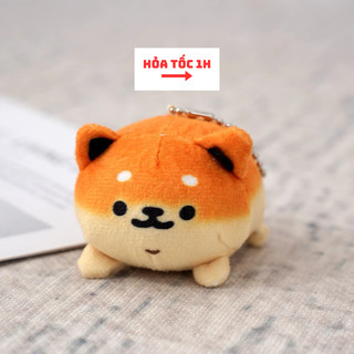 Móc khoá chó nhồi bông dễ thương
