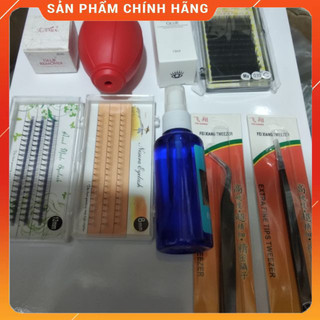 Combo set nối mi tự nối ở nhà cho những bạn thích tự tay làm bộ mi đẹp. Combo gồm 1 keo nối mi ko cay. 1 sáp tháo
