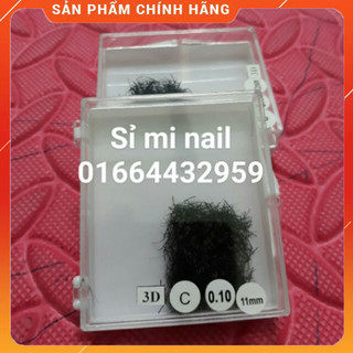 Mi nối fan tạo fan 3d 1 hộp 500 phan sẵn thương hiệu chất liệu mi xuất khẩu phan 3d cực đẹp.. có đầy đủ