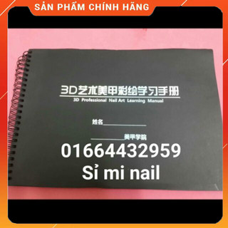 Sổ to tập vẽ cọ bản tập vẽ gel 1 tập nhiều trang thực hành