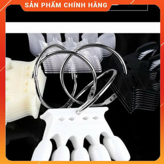Móng mẫu tập sơn kiểu vương miện, tiện lợi gọn gàng 1 xâu 10 tệp 50 móng.