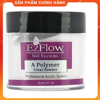 Bột đắp móng chính hiệu Ezflow hũ 58g và 113g chất liệu bột cực mịn cực dẻo siêu thích... bột có 3 màu cơ bản
