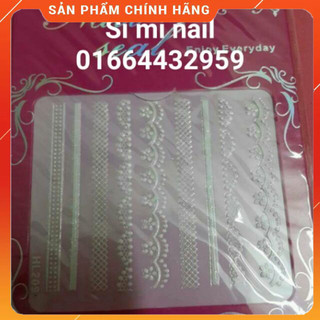 Stiker ren 3d trang trí móng các mẫu