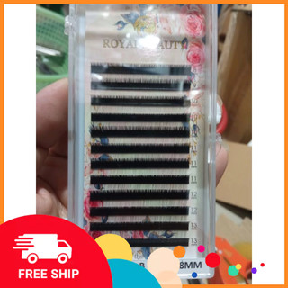 Mi khay chuyên dùng nối mi dưới.  Cong C dộ dày 0.07 và 0.10 dài 6mm cực đẹp..có cả cong b..