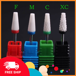 Đầu mài sứ dạng trụ bằng lắp máy mài móng cực thích giúp mài móng tay mịn nhanh ko ảnh hưởng đến móng hay gâ