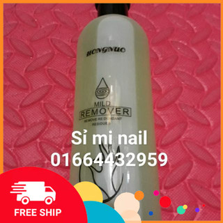 Chai dung dịch nước phá gel hãng Hongnuo loại tốt dung tích 500ml,
