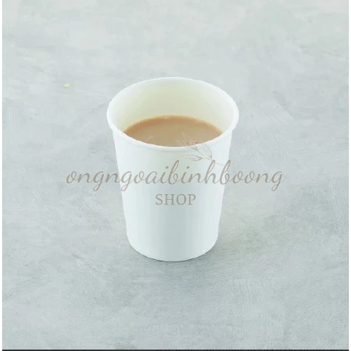 50 CỐC GIẤY TRẮNG 180ml DÙNG 1 LẦN