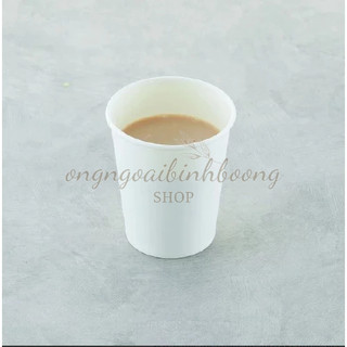 50 cốc giấy trắng 180ml dùng 1 lần