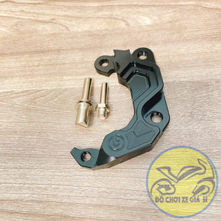 Pát trước ex 155 đĩa 260/267mm gắn heo zin theo xe màu đen