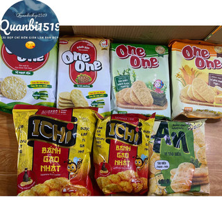 Bánh gạo tổng hợp các loại one one, ichi, an