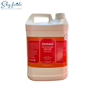 Bơ dầu dạng lỏng ohana 5l