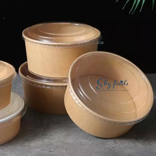 Set 100 tô kraft 750 ml và 1000 ml