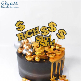 Bộ thẻ cắm chữ đô 💲💲trang trí bánh sinh nhật bánh kem