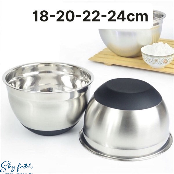 Thố Trộn Bột Inox