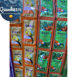 Dầu gội, dầu xã rejoice siêu mềm mượt 6gx10gói