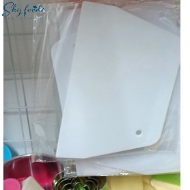 Miếng Vét Nhựa Cắt Bột Làm Bánh