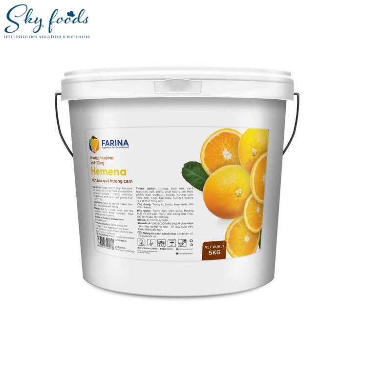 Nguyên liệu làm bánh - Mứt Farina 5kg